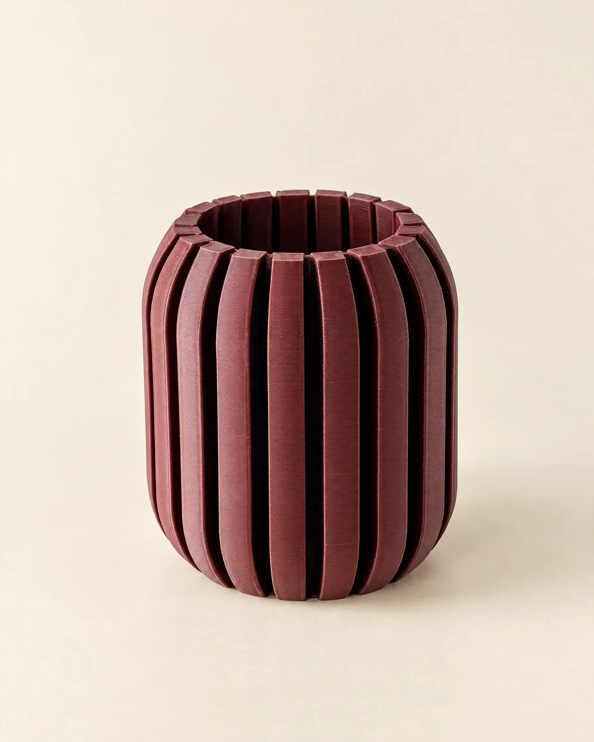 Rib Drum Pen Cup