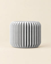 Rib Drum Planter – front view