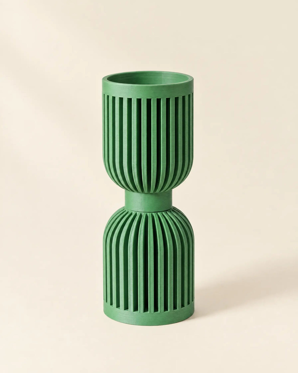 Rib Hourglass Vase