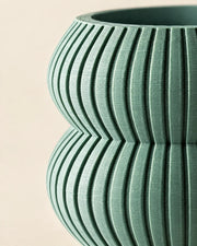Rib Waist Planter – close-up of the printed texture