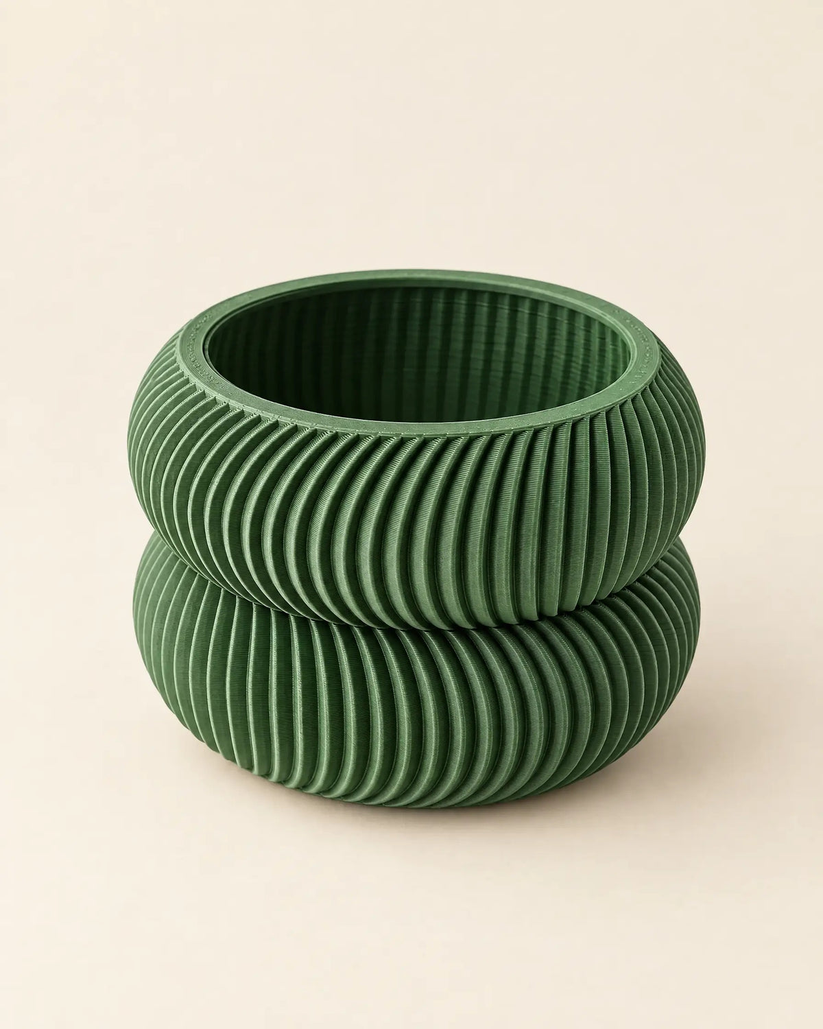 Ribbed Basin Planter