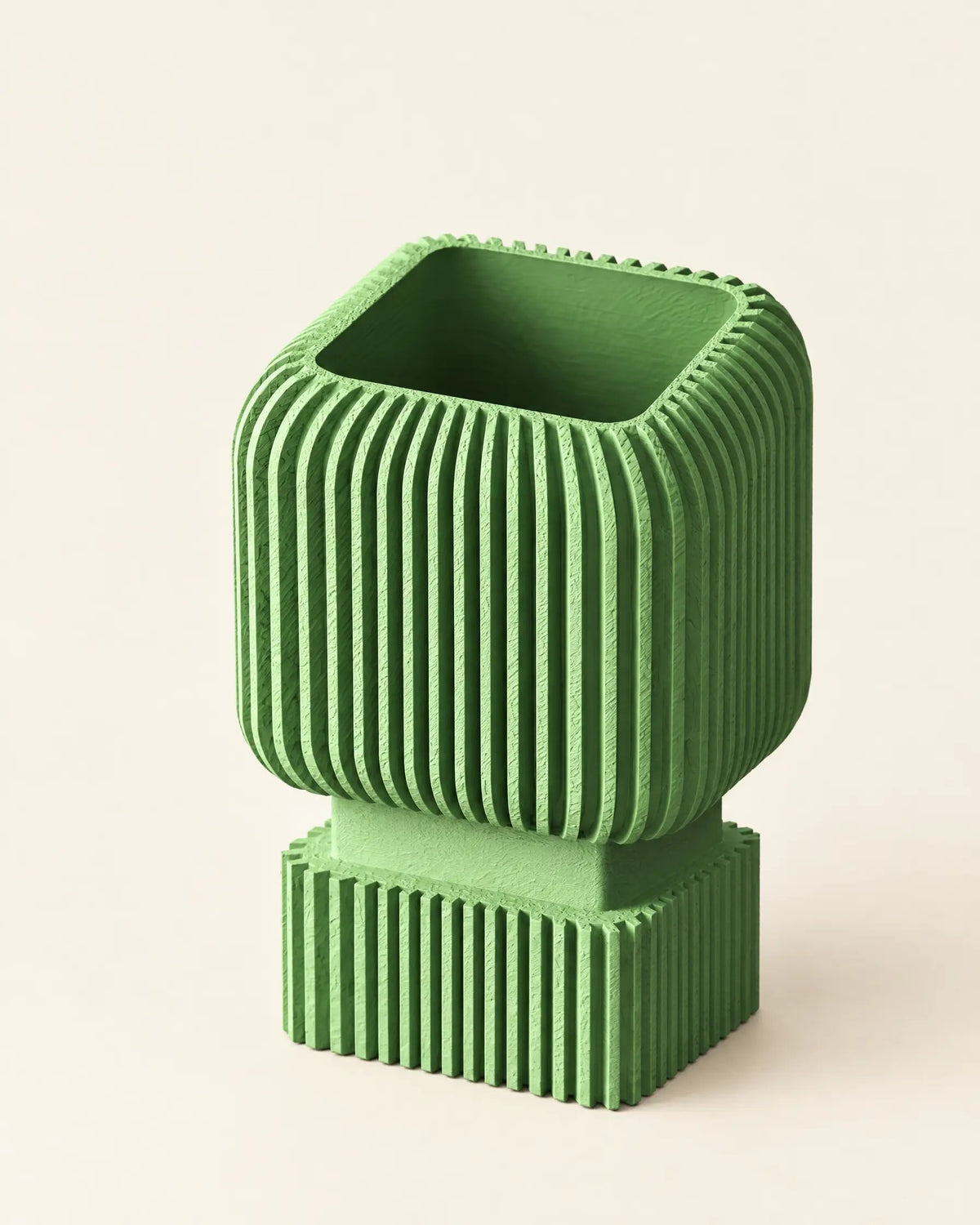 Ribbed Crate Planter
