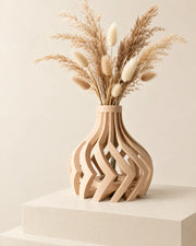 Ribbon Bulb Vase – styled in use