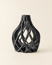 Ribbon Cage Vase – front view