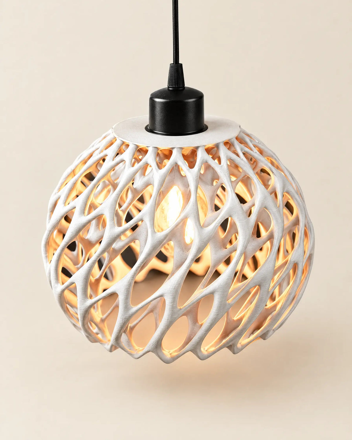 Ribbon Lattice Pendant Light