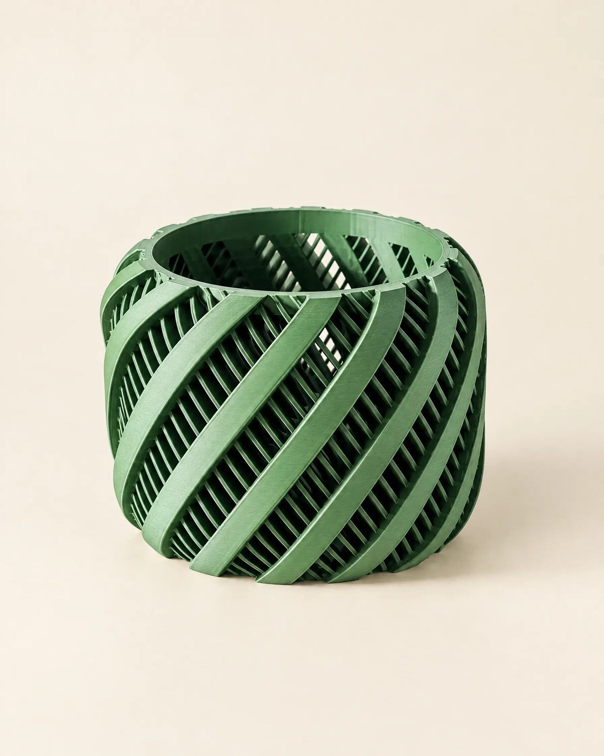Ribbon Stripe Orchid Planter
