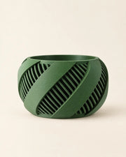 Ribbon Wrap Planter – front view