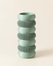 Ring Stack Vase – three-quarter studio view