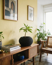 Rope Twist Planter – styled on a console
