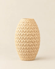 Scale Oval Vase – front view