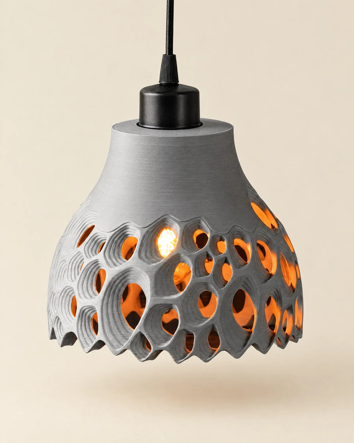 Scallop Cell Pendant Light
