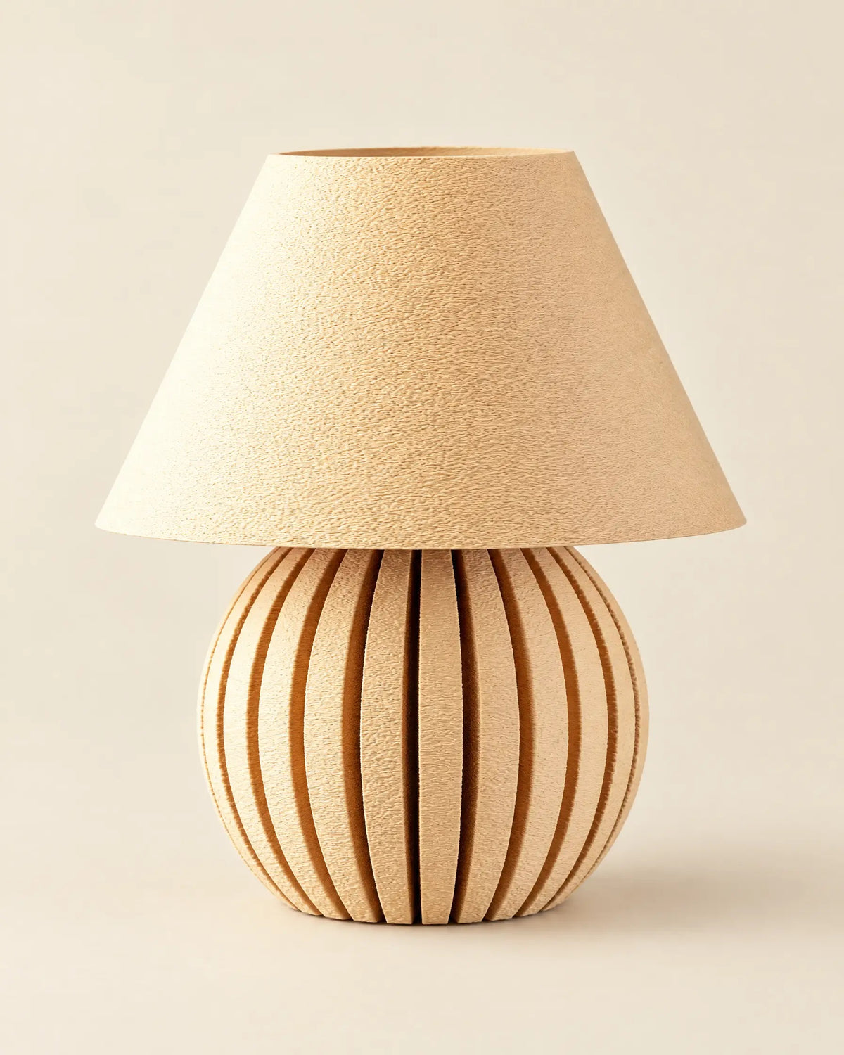 Slat Base Table Lamp
