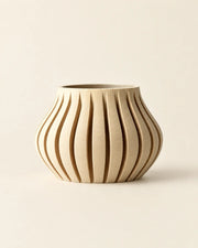 Slim Rib Planter – front view
