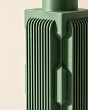 Slot Column Vase – close-up of the printed texture