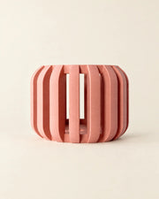 Slotted Block Orchid Planter – front view