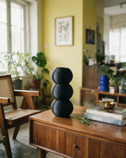 Sphere Stack Vase – styled on a console