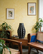 Spike Bulb Vase – styled on a console