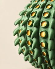 Spike Orb Pendant Light – close-up of the printed texture