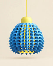 Spike Scale Pendant Light – front view