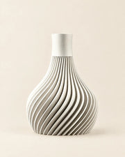 Spiral Fin Vase – front view