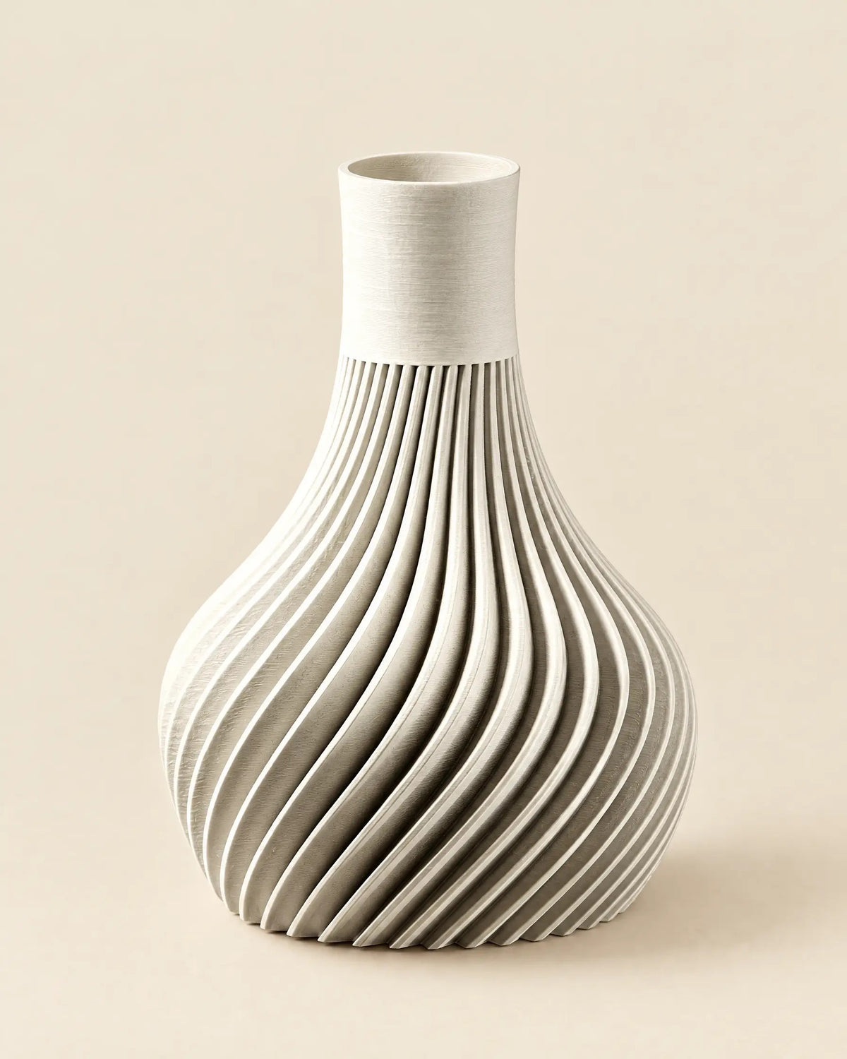 Spiral Fin Vase