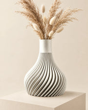 Spiral Fin Vase – styled in use