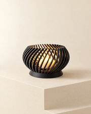 Spiral Tealight Holder – styled in use