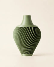 Spiral Urn Vase – front view