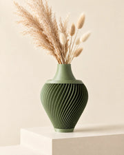 Spiral Urn Vase – styled in use