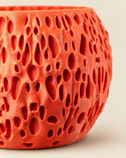 Sponge Pore Planter – close-up of the printed texture