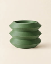 Stacked Ring Planter – front view