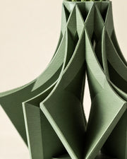 Star Fold Vase – close-up of the printed texture