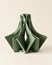 Star Fold Vase – three-quarter studio view