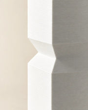 Step Block Vase – close-up of the printed texture