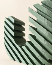 Step Wave Vase – close-up of the printed texture