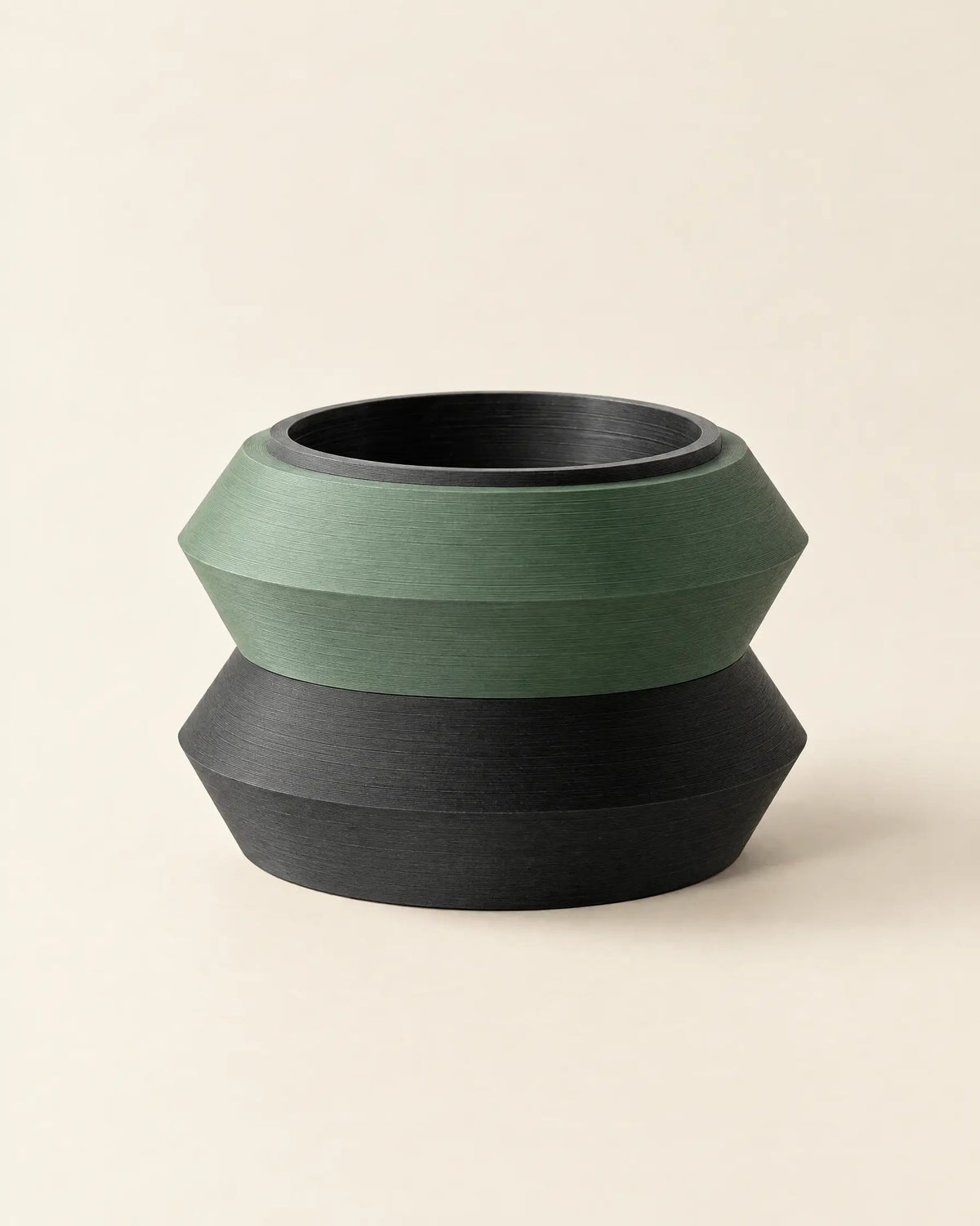 Stepped Rim Planter