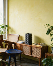 Stud Slab Vase – styled on a console
