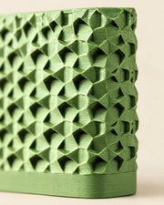 Studded Square Planter – close-up of the printed texture