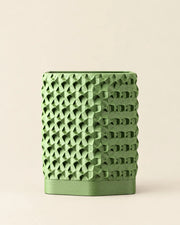 Studded Square Planter – front view