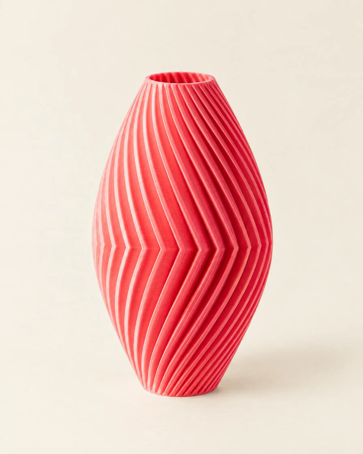 Swirl Pleat Vase