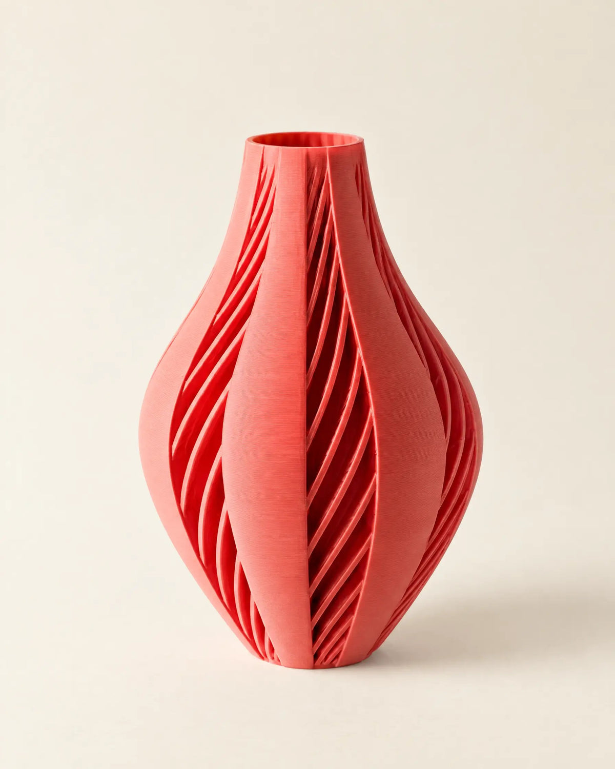 Swirl Teardrop Vase