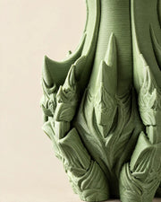 Talon Vase – close-up of the printed texture