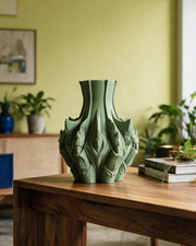 Talon Vase – styled on a console
