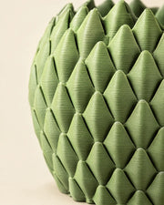 Teardrop Scale Planter – close-up of the printed texture