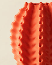 Thorn Vase – close-up of the printed texture