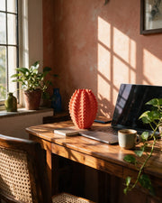 Thorn Vase – on a work desk in morning sun