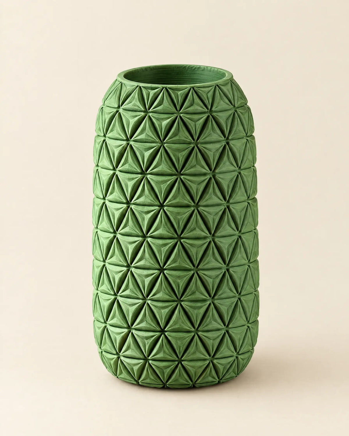 Triangle Facet Vase