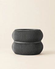 Twin Ring Planter – front view