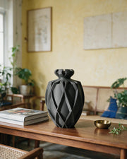Twist Urn Vase – styled on a console