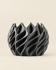 Twisted Flame Planter – front view